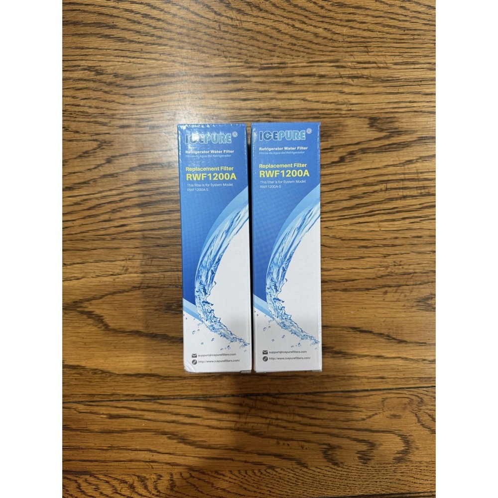 ICEPURE‎ Replacement Refrigerator Water Filter PP-RWF1200A- 2 Pack